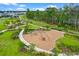 Community playground surrounded by lush landscaping provides an excellent play area for young children at 13532 Autumn Harvest Ave, Winter Garden, FL 34787