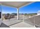Outdoor balcony with white railing overlooking the community at 13817 Luna Harvest Ave, Winter Garden, FL 34787
