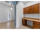 Inviting foyer with a desk and tile flooring at 13832 Dove Wing Ct, Orlando, FL 32828