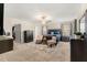 Luxurious main bedroom with a king-sized bed, carpeted floor, and ample closet space at 1395 Olympic Club Blvd, Champions Gate, FL 33896