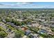 Expansive aerial view of a residential neighborhood, showcasing homes and local landscape at 3840 Cedarwaxwing Ave, Orlando, FL 32822