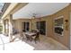 Enjoy the spacious lanai, perfect for entertaining, with a view of the garden at 640 Brookfield Pl, Apopka, FL 32712