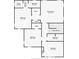 Floor plan of upper level featuring bonus room, multiple bedrooms, closets, and stairwell at 6665 Bridgman St, Orlando, FL 32827