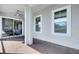 This covered patio showcases brick pavers, a ceiling fan, and is great for relaxing at 6665 Bridgman St, Orlando, FL 32827