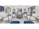 Bright living room featuring modern furnishings, stylish decor, and a large, open layout at 7455 Sparkling Lake Rd, Orlando, FL 32819