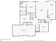 Layout of the first floor featuring the kitchen, living room, primary bedroom, bathroom, bonus room and garage at 820 Timber Isle Dr, Orlando, FL 32828