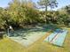 Community basketball court with two hoops and shuffleboard feature at 85 Carolwood Blvd, Fern Park, FL 32730