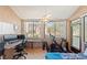 Sunroom/Bedroom with views of the back yard, offering an excellent workout room or home office at 85 Carolwood Blvd, Fern Park, FL 32730