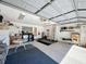 Large garage with modern appliances, laundry area, and ample storage space, catering to practical needs at 1 Huntley Ct, Haines City, FL 33844