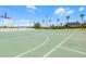Brightly lit basketball court with palm trees along the perimeter at 13722 Fox Glove St, Winter Garden, FL 34787