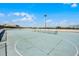 Outdoor hockey rink with hockey nets and tall lights at 13722 Fox Glove St, Winter Garden, FL 34787
