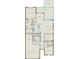 This floor plan highlights the home's spacious layout and modern design elements at 15446 Orchard Garden St, Winter Garden, FL 34787