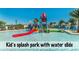 Fun splash park with water slide at 1639 Lima W Ave, Kissimmee, FL 34747
