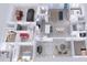 Comprehensive floor plan view, displaying room arrangements, kitchen, garage, and overall design at 1806 Paloma Ave, Sanford, FL 32771