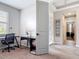 Office with multiple desks and lots of natural light at 231 Cherokee Hill Ct, Deland, FL 32724