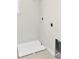 A clean laundry room setup with essential connections, primed for efficient appliance installation and use at 3002 Voyager Ave, St Cloud, FL 34771