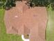 An aerial view of a well maintained roof at 501 Mulberry St, Fruitland Park, FL 34731