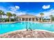 Stunning community pool featuring crystal blue water and comfortable lounge chairs and lots of space to relax at 9210 Sw 60Th Court Rd, Ocala, FL 34476