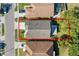 Aerial view showcasing the home's roof and the surrounding property lines at 1056 Royal Saint George Dr, Orlando, FL 32828