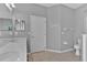 Bathroom boasts double sinks with lots of counter space, toilet, and shower at 1056 Royal Saint George Dr, Orlando, FL 32828