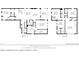 Detailed two-story floor plan showcasing the layout with dimensions, bedrooms, living spaces, and square footage at 12805 Charmed Dr, Winter Garden, FL 34787