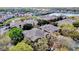 Beautiful aerial view of community homes and water features surrounded by lush landscaping at 1321 Arbor Vista Loop # 101, Lake Mary, FL 32746