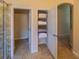 Hallway leading to closets and bathroom at 1450 Chessington Cir, Lake Mary, FL 32746