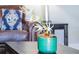 A vase of flowers sits on a living room coffee table at 1628 Moon Valley Dr, Davenport, FL 33896