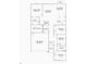Detailed floor plan showcasing four bedrooms, two bathrooms, kitchen, Gathering room, and a two-car garage at 1721 Teagan Ln, Winter Haven, FL 33884