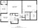 Detailed floor plan showcasing the layout of the property, including dimensions of rooms and living spaces at 200 St Andrews Blvd # 512, Winter Park, FL 32792