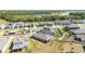 An aerial view showing the well-planned community with modern homes and manicured lawns at 2837 Darlington Oak Ln, Ocoee, FL 34761
