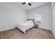 Bedroom featuring natural lighting with neutral walls and floors at 2837 Darlington Oak Ln, Ocoee, FL 34761