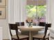 Intimate breakfast nook with a round table, four chairs, and bright natural light at 2843 Maria Isabel Ave, Ocoee, FL 34761