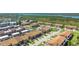 Aerial view of the community, adjacent waterway and landscaping at 33 Sea Haven Dr, Ponce Inlet, FL 32127