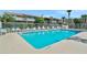 Refreshing community swimming pool with clear blue water and ample space for lounging at 33 Sea Haven Dr, Ponce Inlet, FL 32127