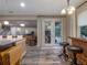 Entertain in this lovely bar area connected to the outdoor living spaces at 3637 Chandler Estates Dr, Apopka, FL 32712