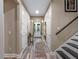 Inviting foyer with wood-look floors leads to a bright front door at 3637 Chandler Estates Dr, Apopka, FL 32712
