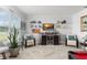 Well-lit recreation room showcasing a bar area, American flag, billiard table at 720 Basin Dr, Kissimmee, FL 34744