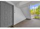 Condo front entrance featuring a gray door marked with unit number 41 at 8217 Sun Spring Cir # 41, Orlando, FL 32825