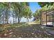Beautiful backyard with lush greenery overlooking tranquil waters, offering serene views and a peaceful retreat at 9900 W Lake Marion Rd, Haines City, FL 33844
