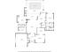 Detailed floor plan showcasing the layout of the home, including the kitchen, living room, and bedrooms at 9900 W Lake Marion Rd, Haines City, FL 33844