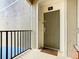 Welcoming front door with a 'Welcome Friends' mat, providing a personal touch to the entrance at 2781 Almaton Loop # 203, Kissimmee, FL 34747