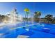 Inviting splash pad with umbrella fountains and playground equipment at 2781 Almaton Loop # 203, Kissimmee, FL 34747