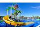 Vibrant splash pad featuring colorful slides and interactive water features at 2781 Almaton Loop # 203, Kissimmee, FL 34747