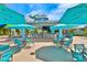 The Salty Rim Bar & Grill offers ample seating and a festive atmosphere for dining and relaxation at 3205 Caribbean Soul Dr, Kissimmee, FL 34747