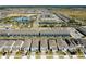 Aerial view of new construction community featuring many amenities at 3273 Lilac Way, Davenport, FL 33897