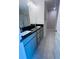 Bathroom with double sink vanity, granite countertop, walk-in shower, and tile flooring at 4236 Sagefield Dr., St Cloud, FL 34773