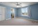 This bedroom has beautiful views of the marsh at 4240 Lake Harney Cir, Geneva, FL 32732