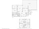 Detailed floor plan outlining the layout of the home's first and second floors at 4240 Lake Harney Cir, Geneva, FL 32732