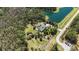 Beautiful estate with a lake view, mature trees, and a secluded setting at 5200 Carson St, St Cloud, FL 34771